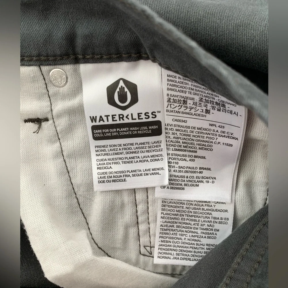 Levi’s Men 502 jeans dark grey